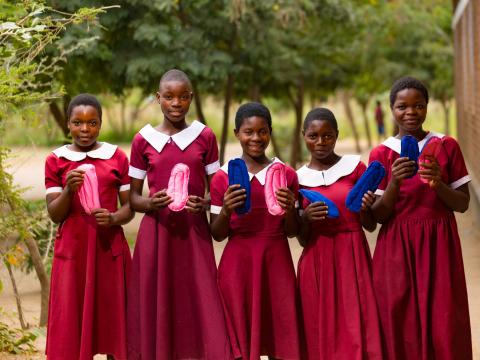 World Vision and Mother Group keep girls like Juliet in class with reusable sanitary pads