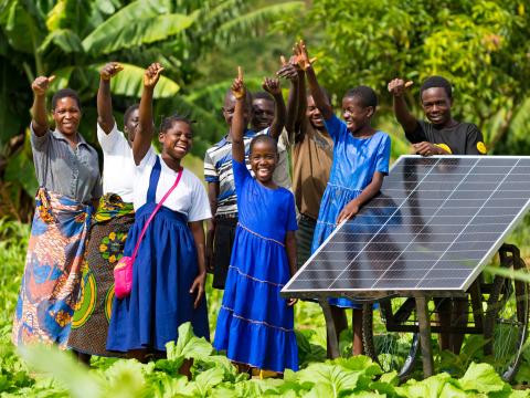 Young people are happy with their farming progress