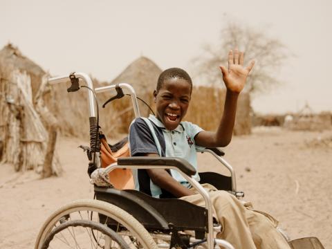 Boubacar a retrouvé la joie de vivre.