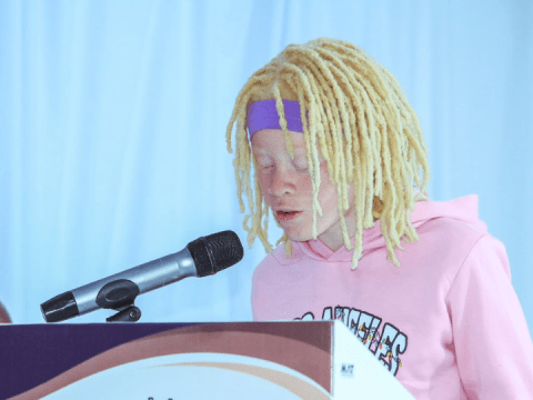 14-year-old Cheinise is the Secretary of the Children’s Parliament in Nampula City.