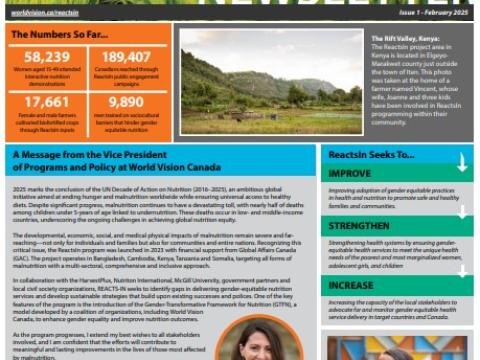 ReactsIn Newsletter Issue 1 Feb 2025