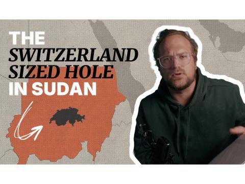 Image showing the Switzerland sizzed hole in Sudan