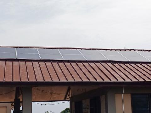 World Vision Ghana restores solar power to a health centre