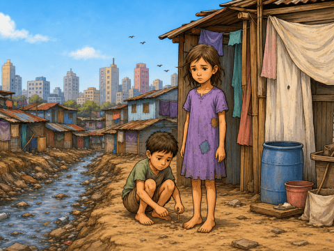 slum conditions
