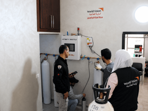 Oxygen Fiiling Unit in Qaryout 