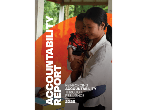 Global Accountability Report 2025 cover