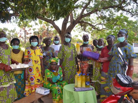 World Vision Chad supports Women Association Groups  in Mandoul.