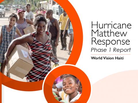Hurricane Matthew Response Phase 1 Report