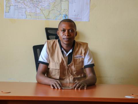 David works as the accountant for World Vision's Kasais Emergency Response