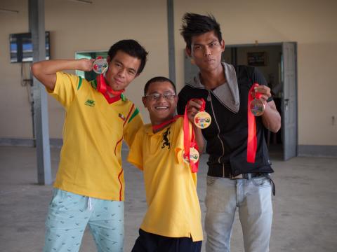 These swimming champions for Myanmar have made the country proud. World Vision Myanmar is delighted to see the street boys transformed to become change agents whose stories are inspiring for those who lose hope.
