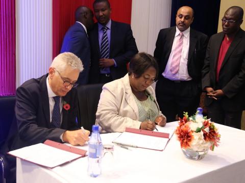 WV Malawi signs $40million grant in the fight against Malaria