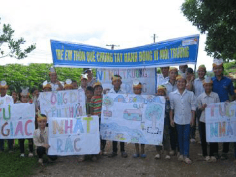 Children Have A Rubbish Day World Vision International