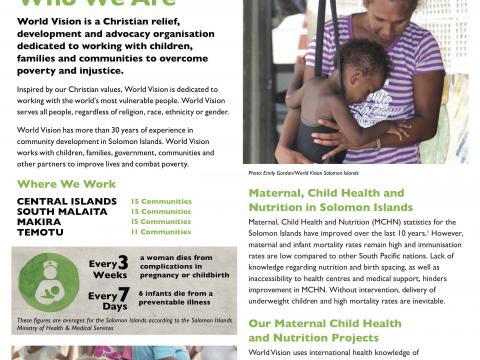 MCHN Factsheet cover