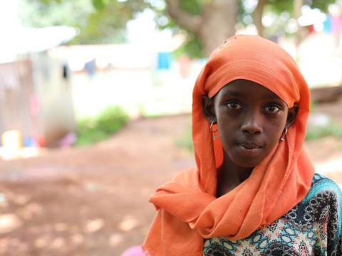 Samira, one of the homeless people