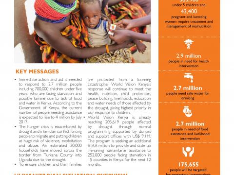 Hunger Crisis in Kenya-Situational Report Update 3
