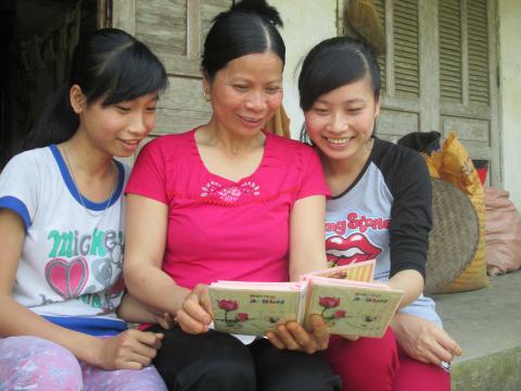 “Once I stepped out of my village flying to Japan, I’ve learnt that generosity can change lives of poor farmers like my parents, and of shy kids as me”, reveals Trang. 