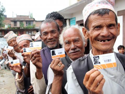 In Khokana, Nepal, cash assistance increased food security and stimulated the local market post-earthquake. 