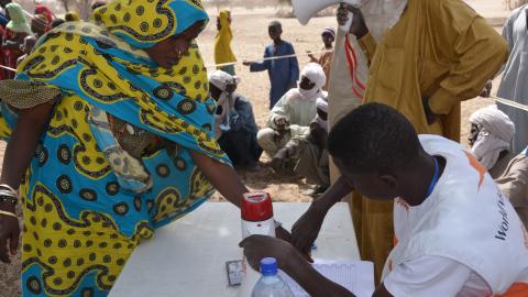 distribution of sanitation kits.JPG