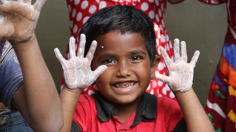 Children received WASH facilities and services in the community  