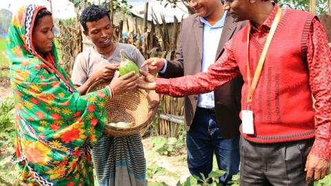 livelihoods initiative working with ultra-poor households