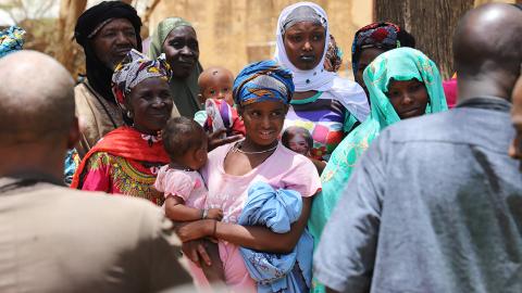 WV and WFP help families displaced by violence in Mali