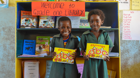  World Vision Zambia for the literacy boost