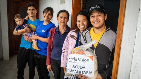 COVID-19 Emergency Response Food Distributions in Ecuador to Migrants