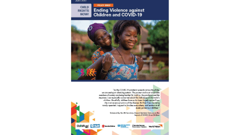 CHILD RIGHTS NOW! Ending Violence against Children and COVID-19 cover