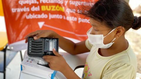 Providing radios in Colombia