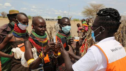 Using LMMS Digital Registration, Distribution and reporting in Turkana, Kenya
