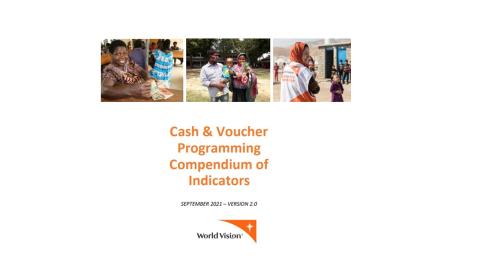 Cash & Voucher Programming Compendium of Indicators