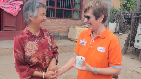 World Vision Leaders' visit of Shaanxi Province China