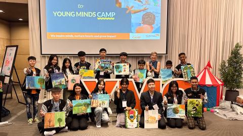 Launching Young Minds Camp, a new program intended to offer more intentional leadership skills building and opportunity for children