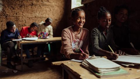 Children in class at Hula_Sponsorship