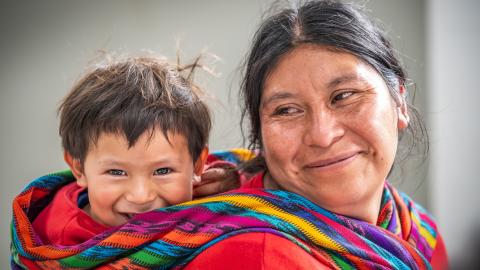 Mother and child from Guatemala
