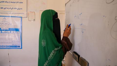 Education in rural Afghanistan: scenes from a learning patchwork