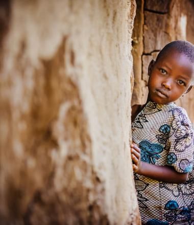 Image of child in Africa