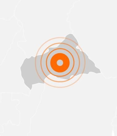 Central African Republic Emergency Map