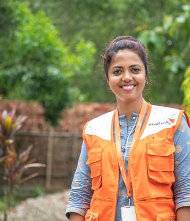 World Vision staff member in Bangladesh