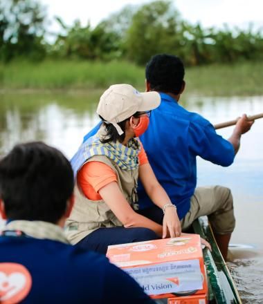 Flood response in Cambodia