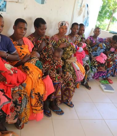 Mothers with under five children focus group discussion during basline exercise