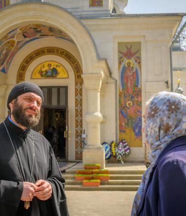 Father Rusu from Moldova