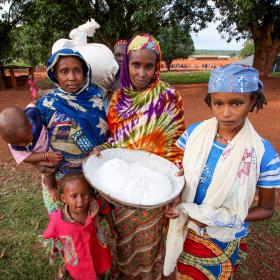 A family in Central African Republic