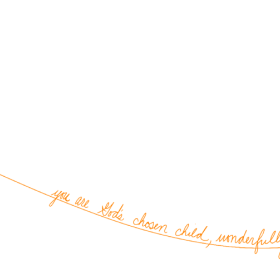 You are God's chosen child, wonderfully made. With love, World Vision