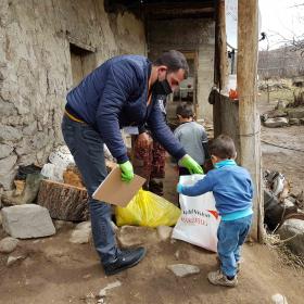 COVID19 food and hygiene items distribution