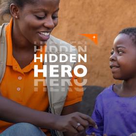COVID-19 Hidden Hero Logo