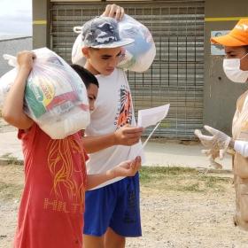World Vision staff responding to COVID-19 in Colombia