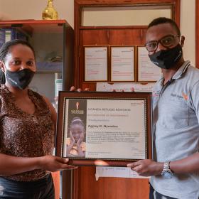 World Vision staff in Uganda