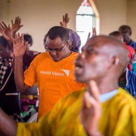 World Vision staff in Kenya
