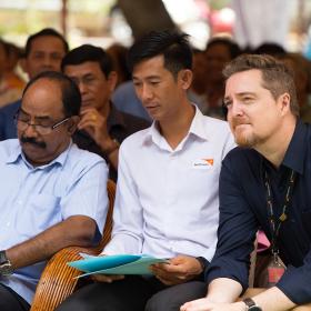 World Vision staff in Cambodia